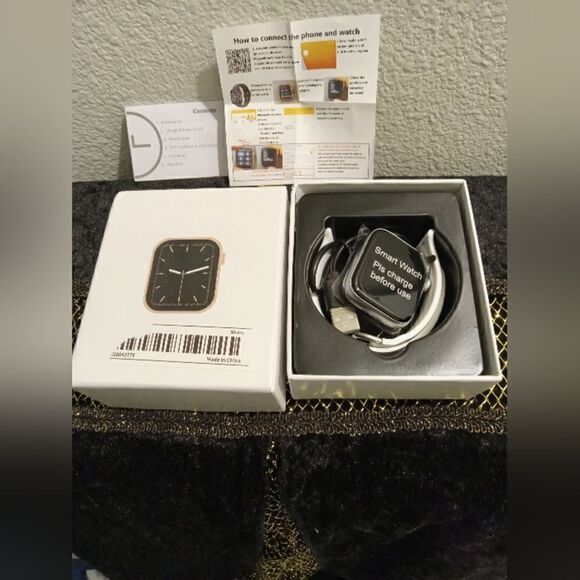 GT105 Smart Watch with GPS, Bluetooth, and Heart Rate MonitorThis is a brand n - Picture 5 of 7